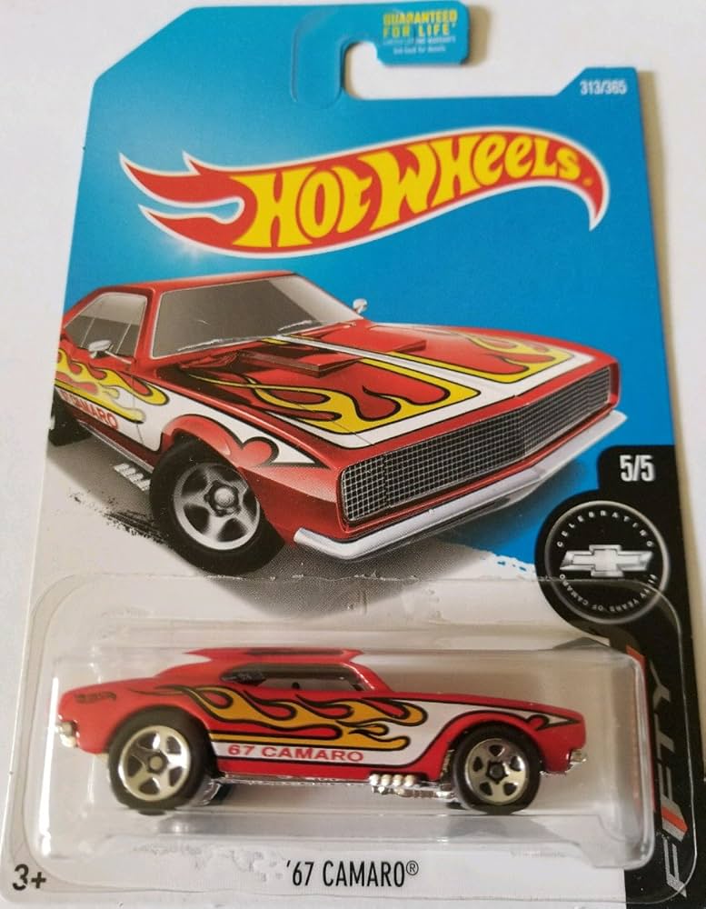 Amazon.com: Hot Wheels 2017 Camaro Fifty '67 Camaro 313/365